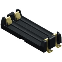 KEYSTONE 1012 - Soporte de batería para 2 pilas Mignon (AA)