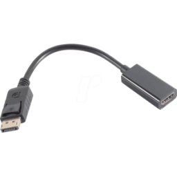 SHIVERPEAKS SHVP BS14-05008 - Adaptador DisplayPort, conector DP a conector hembra HDMI