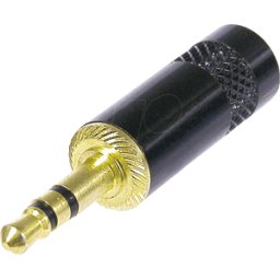 REAN NEUTRIK NYS231BG - Conector jack, 3,5 mm, estéreo, 3 polos