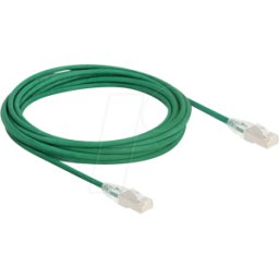 DELOCK 80368 - Cable de red RJ45 Cat.6A U/FTP Slim 5 m verde