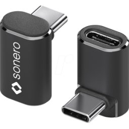 SONERO SON X-UA131 - Adaptador Conector USB 4.0 C > Toma C, negro