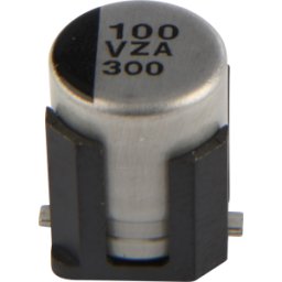 PANASONIC EEHZA 100U 35B - SMT híbrido de polímeros ELKO, 100 microF, 35 V, 8