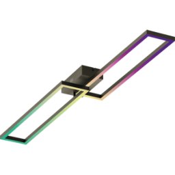 MLI 404124 - Smart Light, tint, plafón CISO, negro, RGBW