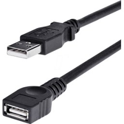 STARTECH.COM ST USBEXTAA6BK - Cable alargador USB 2.0 tipo A, 1,8 m