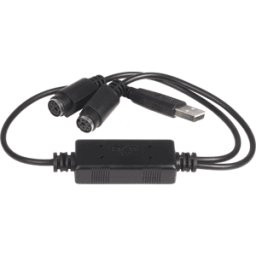 STARTECH.COM ST USBPS2PC - Adaptador USB a PS/2, para teclado/ratón
