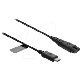 DELOCK 91798 - Cable USB-C 5 V para afeitadoras Hatteker, 1,2 m