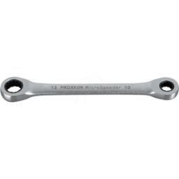 PROXXON 23244 - Llave de trinquete anillo, SW 10 / 13