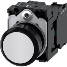 SIEMENS ACT00 0AB60-1BA0 - Pulsador, 1 no, blanco, redondo