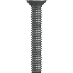 REISSER SCHRAUBENTECHNIK SKS-E M4X35-100 - Tornillos avellanados planos, acero inoxidable A2, PZD, M4, 35 m