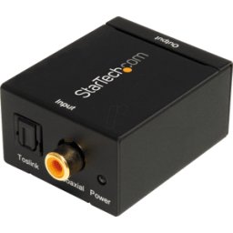 STARTECH.COM ST SPDIF2AA - Convertidor de audio digital, zócalo coaxial + zóc