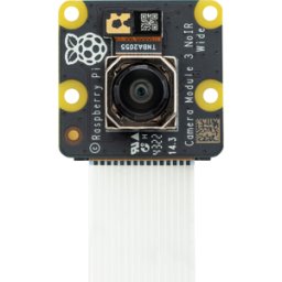 RASP CAM 3 W N - RASPBERRY PI - cámara, 12MP, 120°, negro, v3