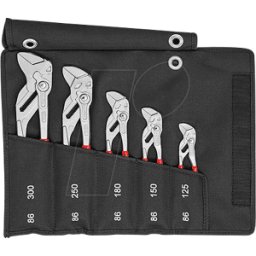 KNIPEX KN 00 19 55 S4 - Juego de herramientas, alicates, 5 piezas