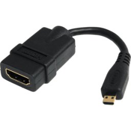 STARTECH.COM ST HDADFM5IN - Conector HDMI-A > Conector HDMI Micro D, 12 cm