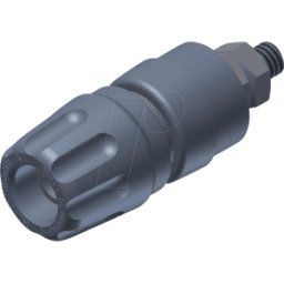 HIRSCHMANN TEST & MEASUREMENT PKI 10A GR - Abrazadera de poste, 4 mm, gris