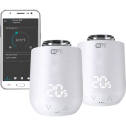 EUROTRONIC ET COMET WIFI 2 - Termostato de radiador Comet WiFi, 2 piezas
