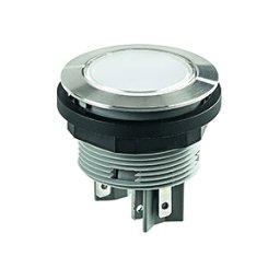 SCHLEGEL SVATL1 - Pulsador - 1 S, LED blanco, acero inoxidable