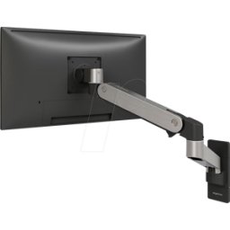 ET 45-683-026 - Brazo de monitor ERGOTRON LX Pro, montaje en pared, aluminio