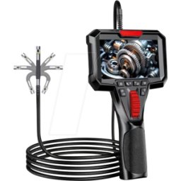 GOSCAM GL9172D - Endoscopio digital, con monitor HD de 4,3'', Ø 6,5 mm, doble cám