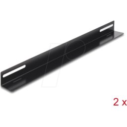 DELOCK 66868 - Soporte de montaje de 19" para armario de red 450 x 40 mm 2 piez