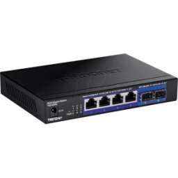 TRENDNET TRN TEG-S562 - Switch, 6 puertos, 2,5 Gigabit Ethernet, SFP+