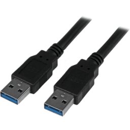 STARTECH.COM ST USB3SAA3MBK - USB 3,0 cable de Un macho a Un macho, 3 m..