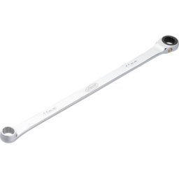 VIGOR VI V7031-11 - Llave de boca cerrada con carraca, extralarga, SW 11 mm