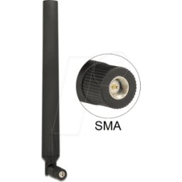 DELOCK 88976 - Antena, 4G, ZigBee, conector SMA, articulación basculante