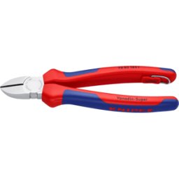 KNIPEX KN 70 05 180 T - Alicate de corte diagonal, vanadio-Super, 180 mm, cromado