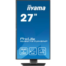 IIYAMA IIY XUB2797UHSNP - Monitor de 69cm, 4K, altavoz, USB dock, pivote