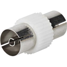 NEDIS N CSGB40941WT - Adaptador de antena y satélite, conector hembra IEC (Coax) > con