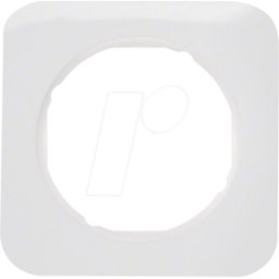 BERKER 10112189 - Marco 1x R.1 blanco polar, brillante