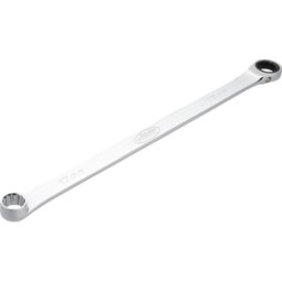 VIGOR VI V7031-17 - Llave de boca cerrada con carraca, extralarga, SW 17 mm