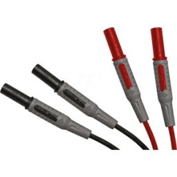 PEAKTECH 7020 - Cables de conexión, 4 mm, juego