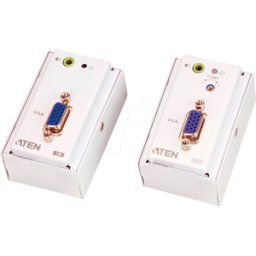 ATEN VE157 - Extensor de audio/VGA a través de Cat.5 - 150 m