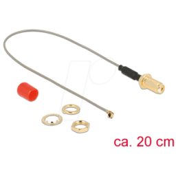 DELOCK 89833 - Cable de antena SMA hembra