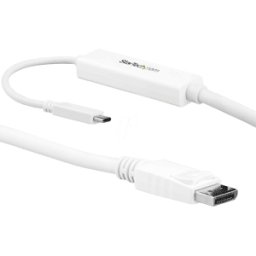 STARTECH.COM ST CDP2DPMM3MW - Cable, USB-C > DP, 4K 60Hz, blanco, 3 m..