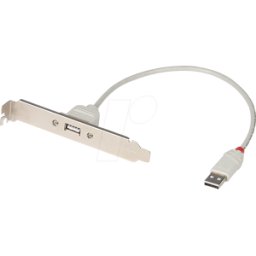 LINDY 33123 - Bandeja de ranuras 1x puerto USB 2.0 tipo a™