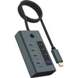 ICYBOX ICY HUB1454-C31 - Hub USB 3,1, 4x USB-C..