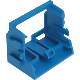 WAGO 221-529-2BL - Adaptador de montaje con base snap-in, 10-wire, azul