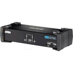 ATEN CS1762A - Conmutador de escritorio KVM USB/DVI de 2 puertos - Hub USB