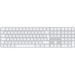 APPLE MXK73D/A - Teclado Magic, Touch ID, teclado numérico, teclas blancas