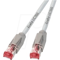EFB-ELEKTRONIK PATCH-600 5 WS - Cable de interconexiones Cat.6a, S/FTP, 5m, blanco