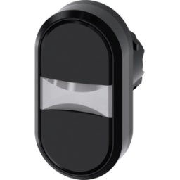 SIEMENS ACT00 3AB11-0AA0 - Pulsador doble SIRIUS ACT, 22 de diámetro negro - negro