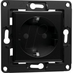 SHELLY WS - Enchufe de pared SHELLY, negro