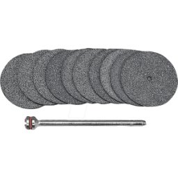 PROXXON 28810 - Mini juego de discos de corte, 22 mm, 0,7 mm, corindón, 1