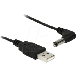 DELOCK 83578 - Delock Cable USB Power > DC 5.5 x 2.1 mm Male 90° 1.5 m