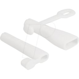 DELOCK 64204 - Funda guardapolvo, conector USB-A y Lightning blanco