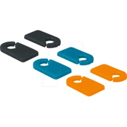 DELOCK 18293 - Juego de rotuladores para cables clip para autorotulado 6 unidad