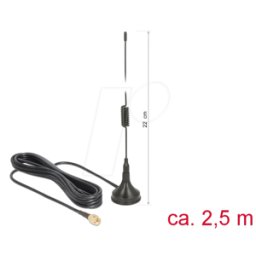 DELOCK 89613 - Antena LTE, omnidireccional, exterior