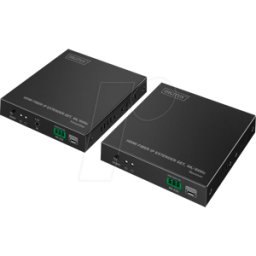 DIGITUS DIGI 55350 - Conjunto de extensores HDMI 4K 60Hz, hasta 40 km